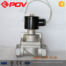 DC control 240v water SS316 High pressure Solenoid Valve